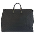 Gucci GG Pattern Black Nylon Boston
