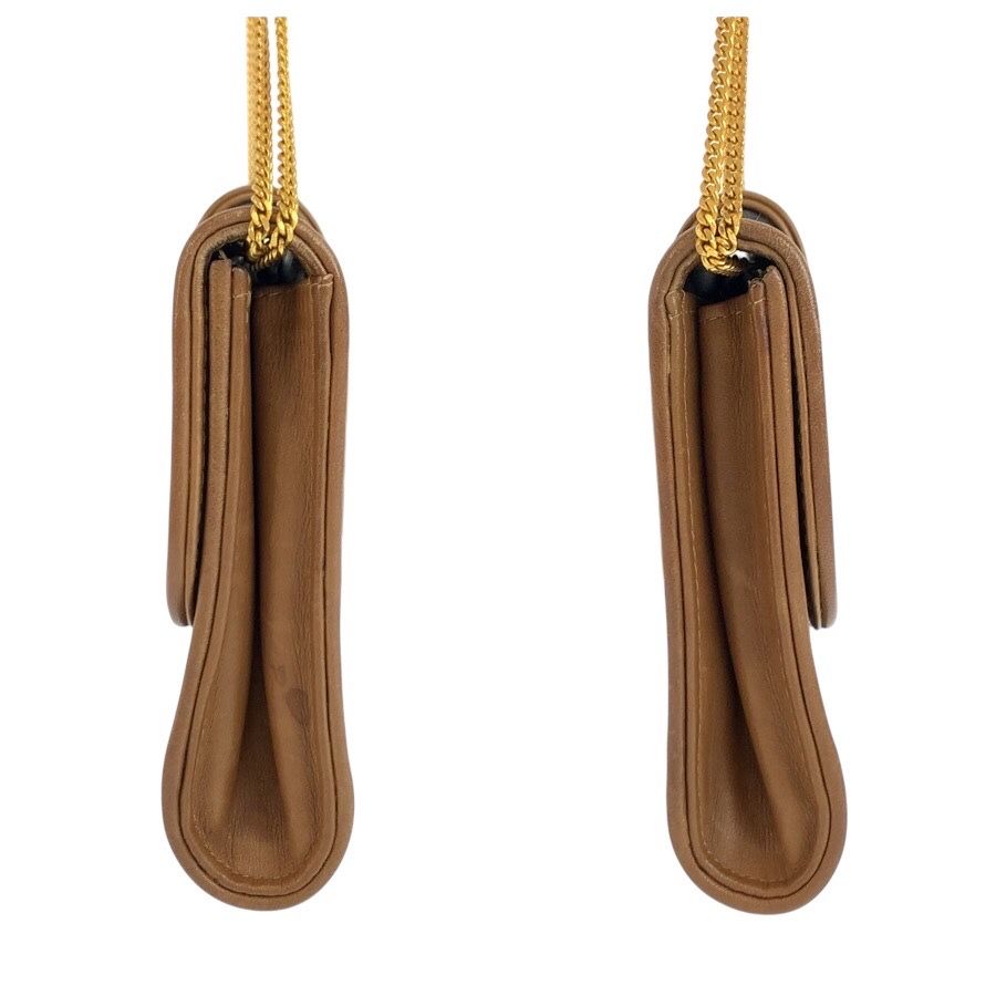 Gucci Vintage Micro GG Black Brown Gold Canvas Chain Shoulder — view 7