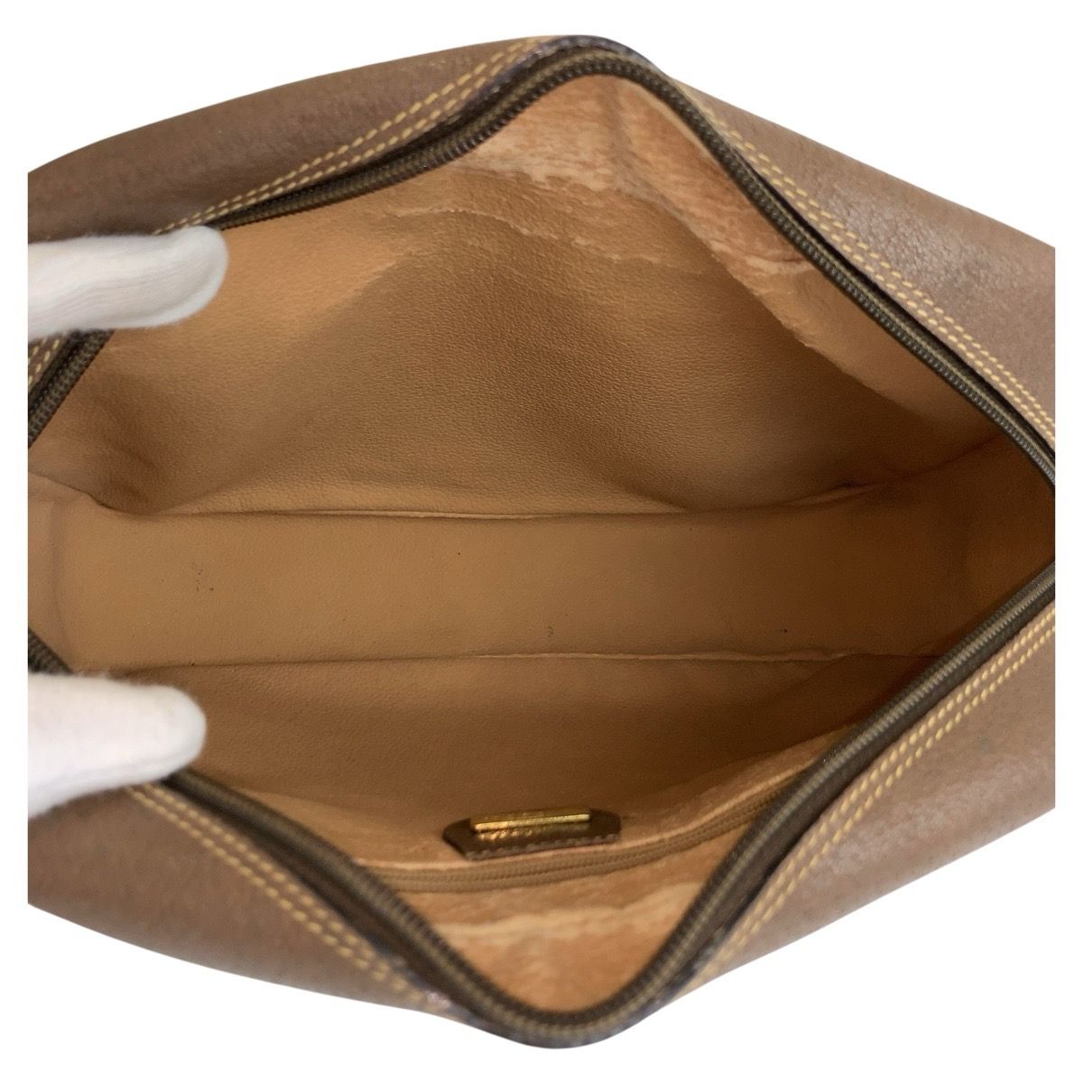 Gucci Vintage Sherry Line GG Supreme Canvas 001 56 Shoulder Bag Pochette — view 8