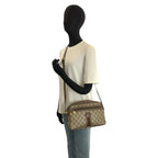 Gucci Vintage Sherry Line GG Supreme Canvas 001 56 Shoulder Bag Pochette — view 6