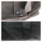 Prada Tessuto Saffiano Black Nylon Leather Boston — view 5