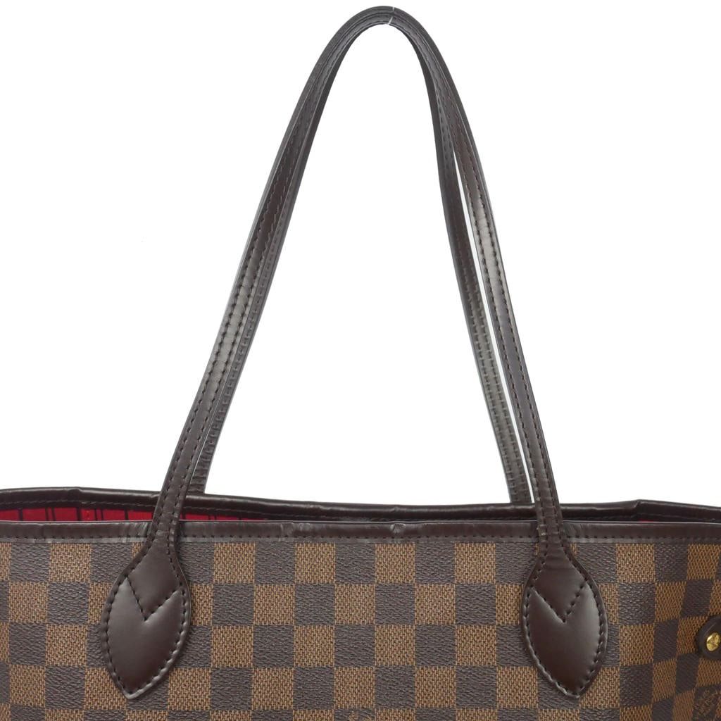 Louis Vuitton Neverfull MM Damier Tote Purse Brown — view 2
