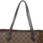 Louis Vuitton Neverfull MM Damier Tote Purse Brown — view 2