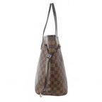 Louis Vuitton Neverfull MM Damier Tote Purse Brown — view 3
