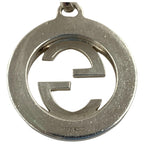 Gucci Interlocking 925 Sterling Silver Logo Necklace — view 3