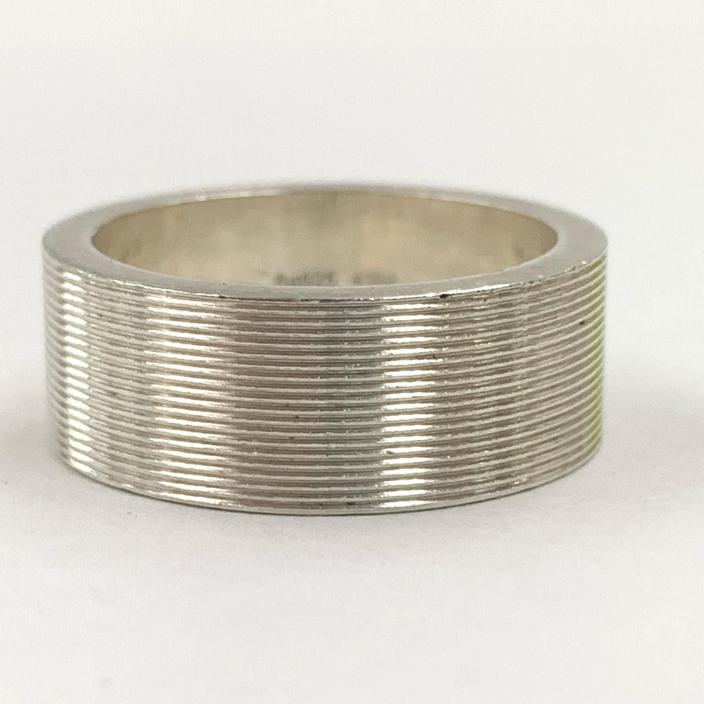 Gucci Logo Ring 925 Sterling Silver — view 5
