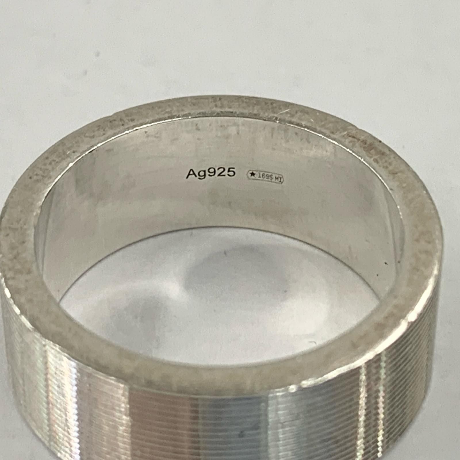 Gucci Logo Ring 925 Sterling Silver — view 3