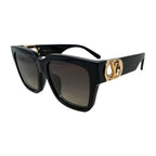 Louis Vuitton Sunglasses LV Link Square LV Logo Black Gold Eyewear