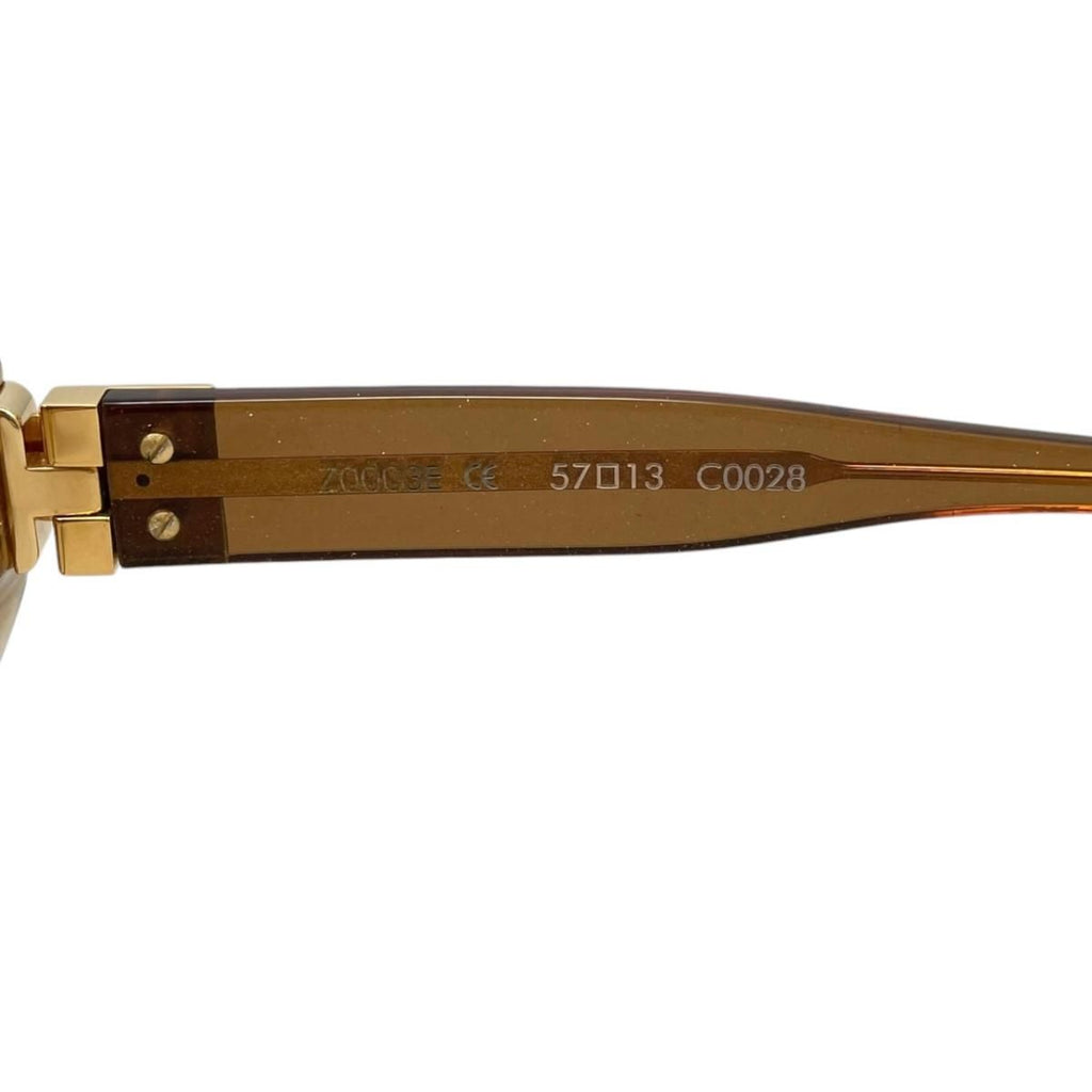 Louis Vuitton Sunglasses Spson GM Monogram Flower Lame Brown Eyewear — view 7