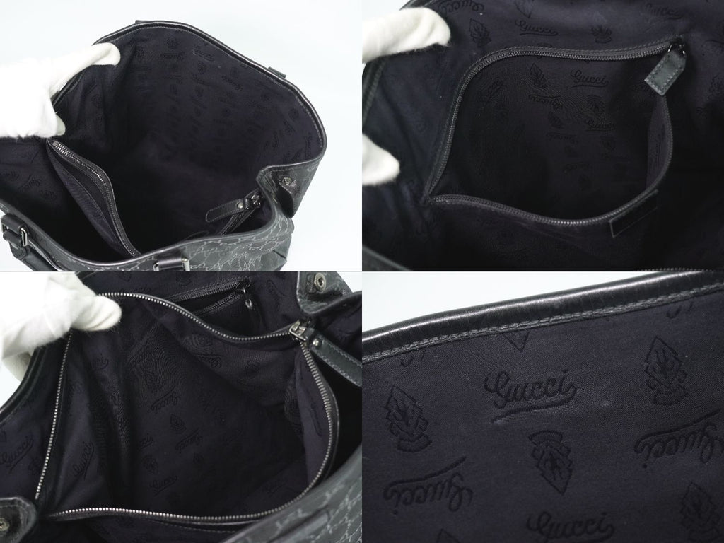 Gucci GG Supreme Tote Black — view 8