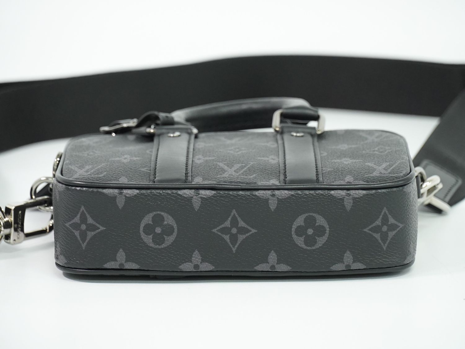 Louis Vuitton LV Nano Porte Documents Voyage Monogram Eclipse 2-Way Shoulder — view 3