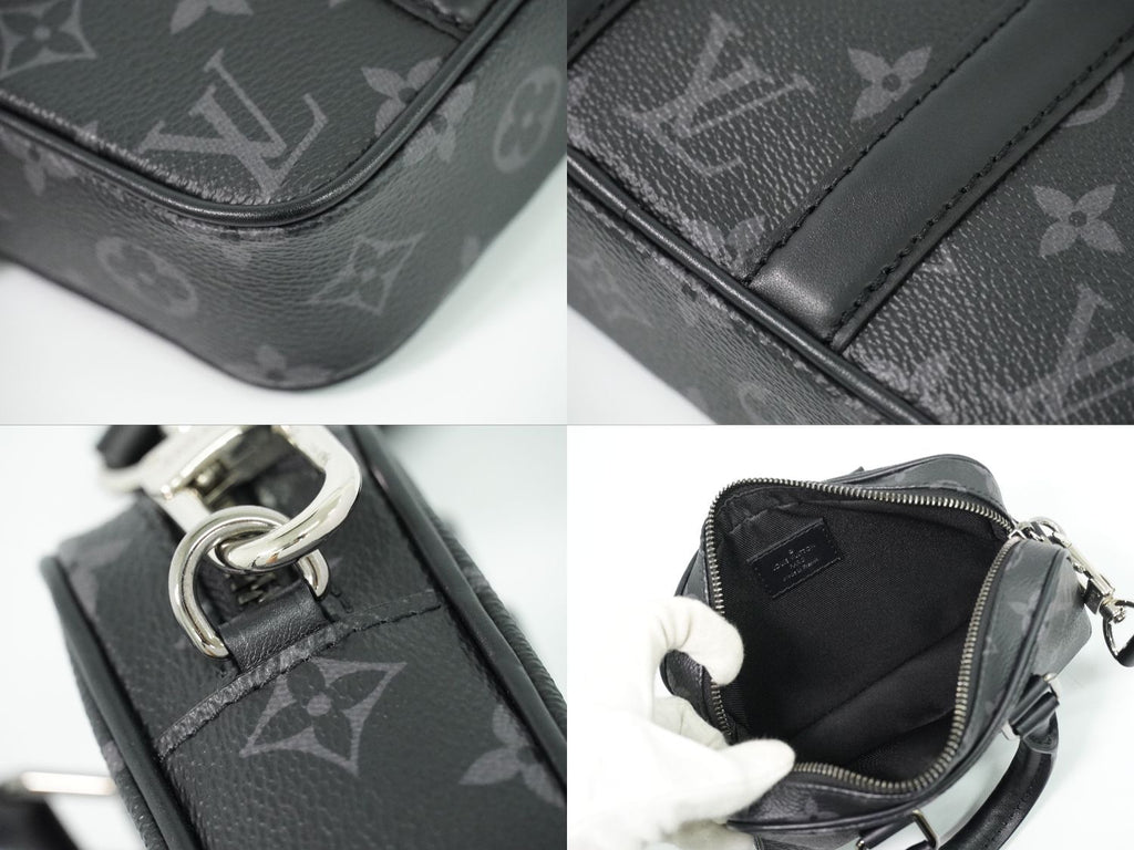 Louis Vuitton LV Nano Porte Documents Voyage Monogram Eclipse 2-Way Shoulder — view 7