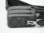Louis Vuitton LV Nano Porte Documents Voyage Monogram Eclipse 2-Way Shoulder — view 4