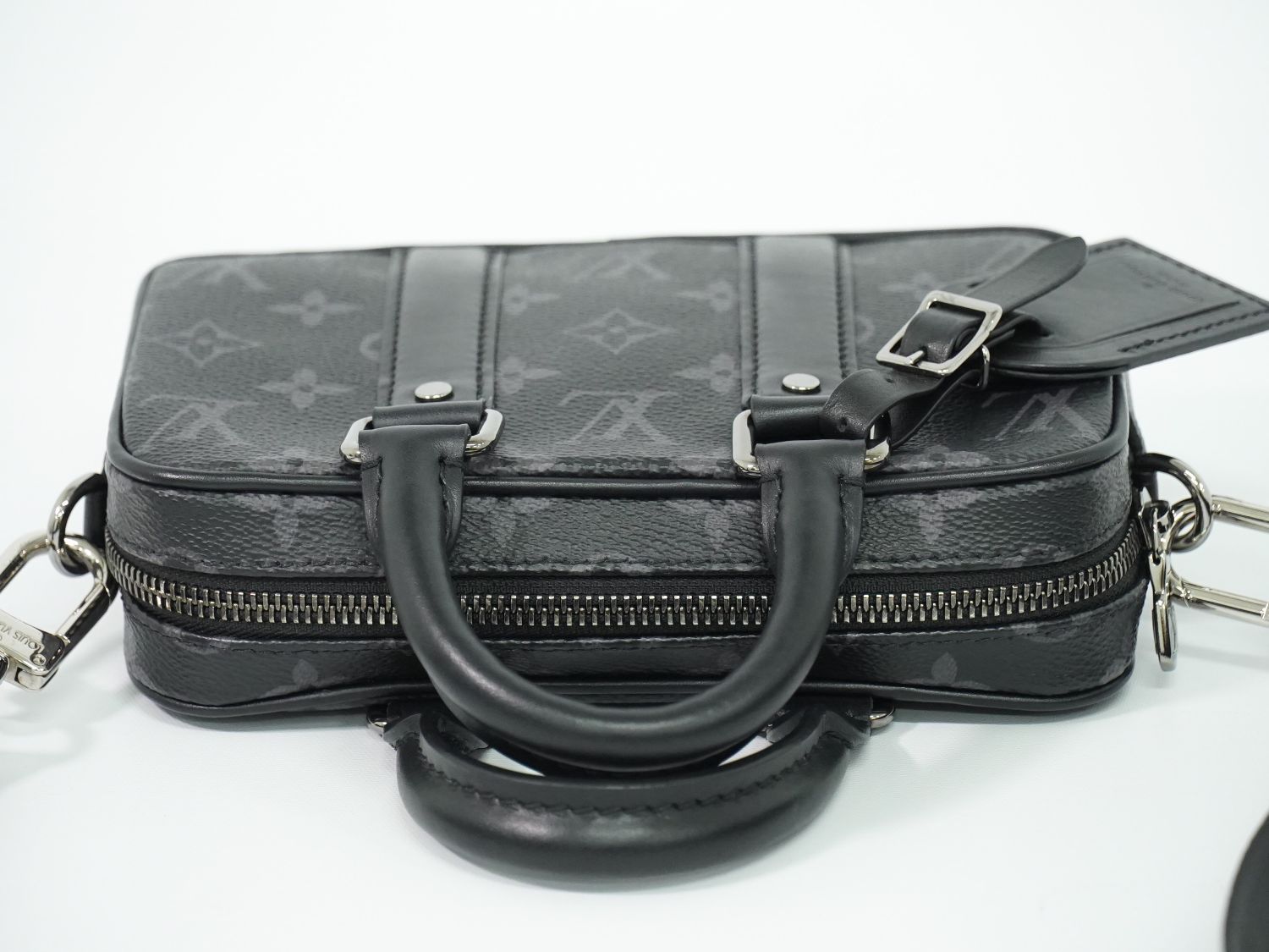 Louis Vuitton LV Nano Porte Documents Voyage Monogram Eclipse 2-Way Shoulder — view 5