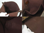 Louis Vuitton LV Brooklyn MM Damier Ebene Shoulder Bag Brown — view 8