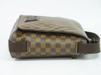 Louis Vuitton LV Brooklyn MM Damier Ebene Shoulder Bag Brown — view 4