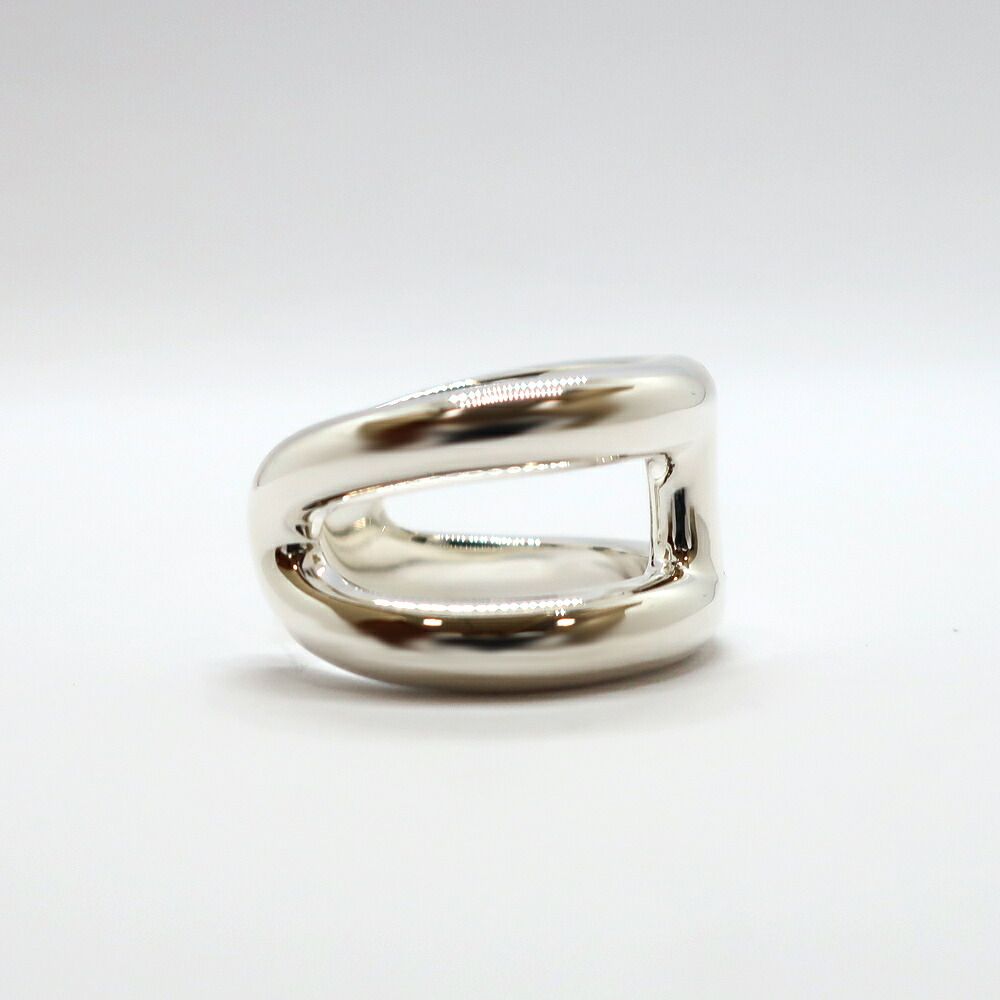 Hermes Heaven Osmose PM Small 53 Ring Silver — view 3