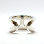 Hermes Heaven Osmose PM Small 53 Ring Silver — view 8