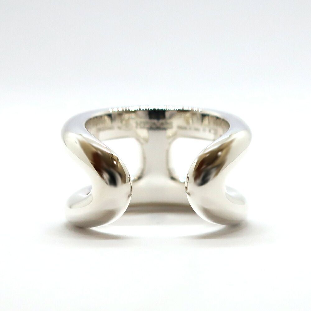 Hermes Heaven Osmose PM Small 53 Ring Silver — view 8