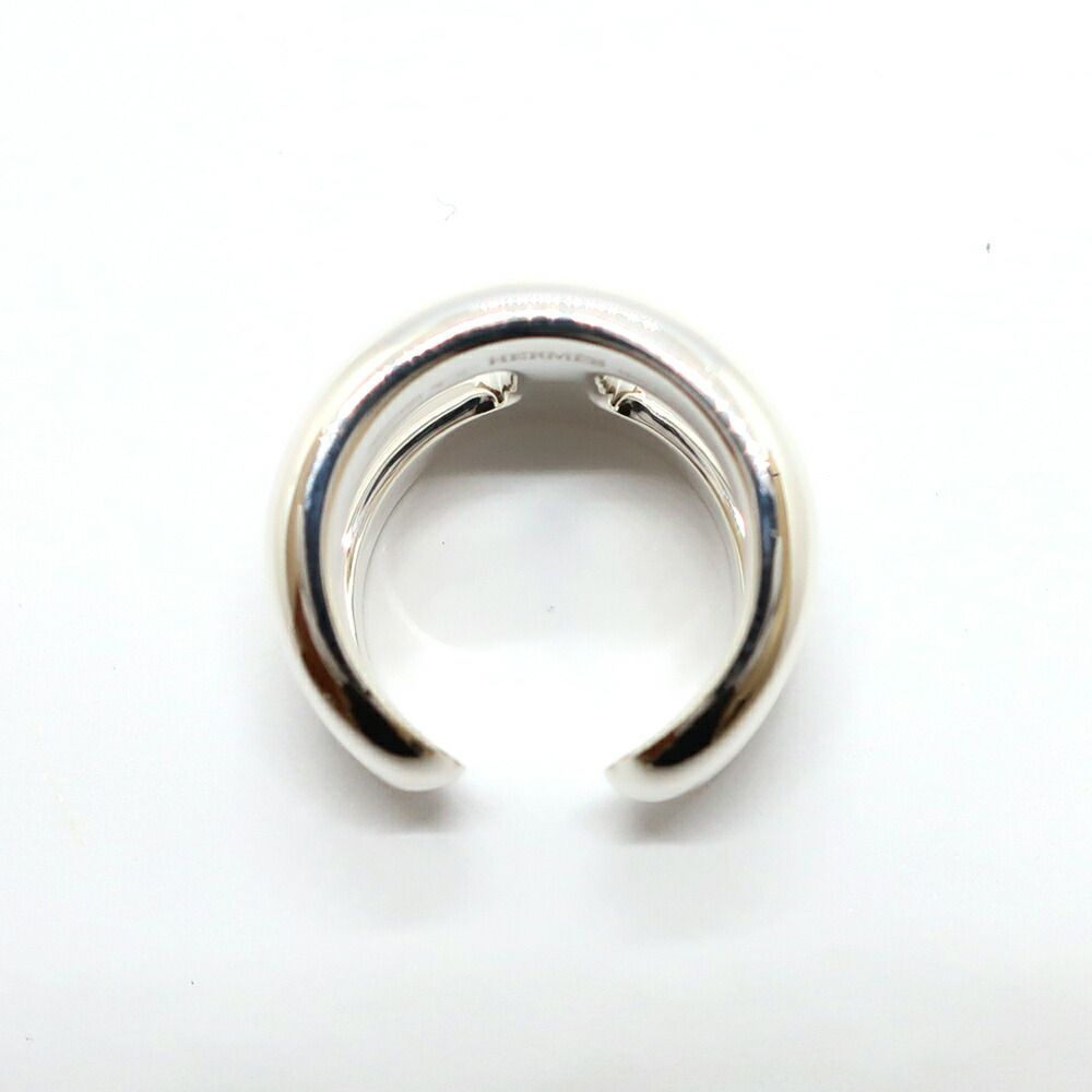 Hermes Heaven Osmose PM Small 53 Ring Silver — view 9