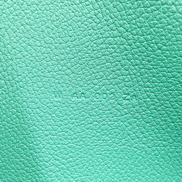 Hermes Wallet Toutenmain Blue Green Color Silver — view 9