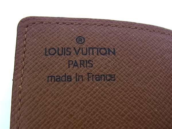 Louis Vuitton Card Case Holder Cles D'presion Brown Monogram — view 4