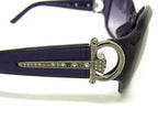 Gucci Sunglasses S Purple Lens Clear Gradation Acetate Rhinestone Eyewear — view 3