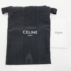Celine Coin Case Card Holder Pink Leather Gold Display — view 9