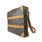 Louis Vuitton Shoulder Bag Soft Trunk Messenger MM Brown Monogram Gold — view 2