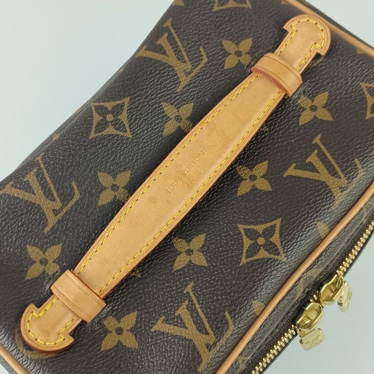 Louis Vuitton Handbag Nice Mini Brown Monogram Vanity Bag Gold — view 7