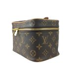 Louis Vuitton Handbag Nice Mini Brown Monogram Vanity Bag Gold — view 2