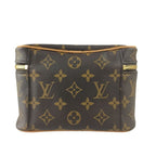 Louis Vuitton Handbag Nice Mini Brown Monogram Vanity Bag Gold — view 3