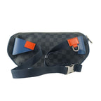 Louis Vuitton Belt Bag Andigo Blue Gray Black Epi Damier Graphite Silver — view 3