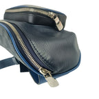 Louis Vuitton Belt Bag Andigo Blue Gray Black Epi Damier Graphite Silver — view 7