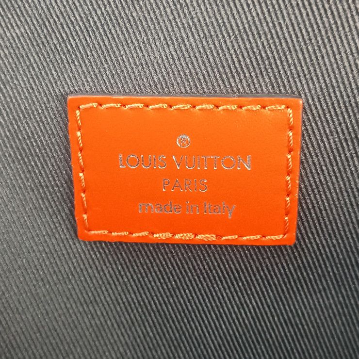 Louis Vuitton Belt Bag Andigo Blue Gray Black Epi Damier Graphite Silver — view 9