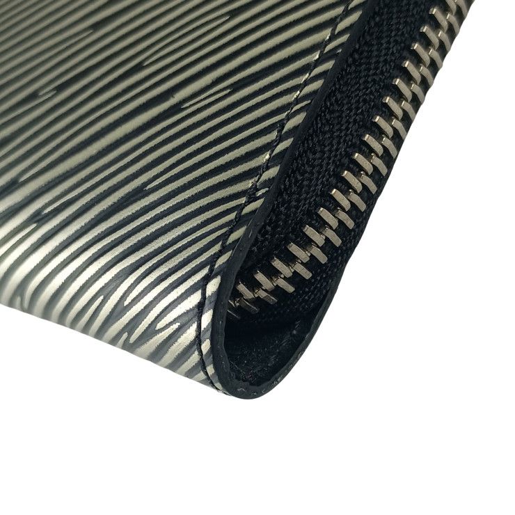 Louis Vuitton Clutch Pochette Plat Epi Platinum Epi Silver — view 5