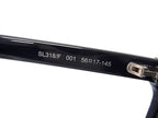 Saint Laurent Paris Sunglasses Asian Fit Black Acetate Eyewear — view 4