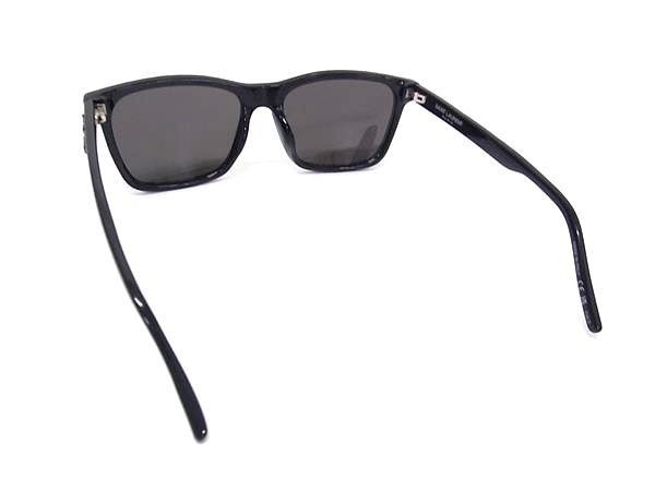 Saint Laurent Paris Sunglasses Asian Fit Black Acetate Eyewear — view 2