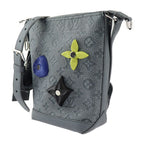 Louis Vuitton Climbing Hobo Cruiser PM Shoulder Bag Taurillon Leather Gray — view 2