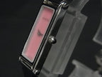 Gucci Watch Bangle Silver Pink Shell Dial Stainless Steel 2 Hands Quartz — view 2