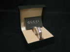 Gucci Watch Bangle Silver Pink Shell Dial Stainless Steel 2 Hands Quartz — view 7