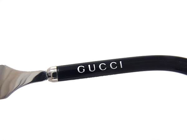 Gucci Sunglasses Interlocking Black Acetate Metal Asian Fit Eyewear — view 5