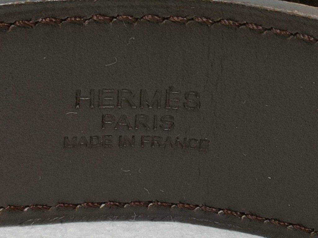 Hermes Belt Constance Brown Leather — view 5