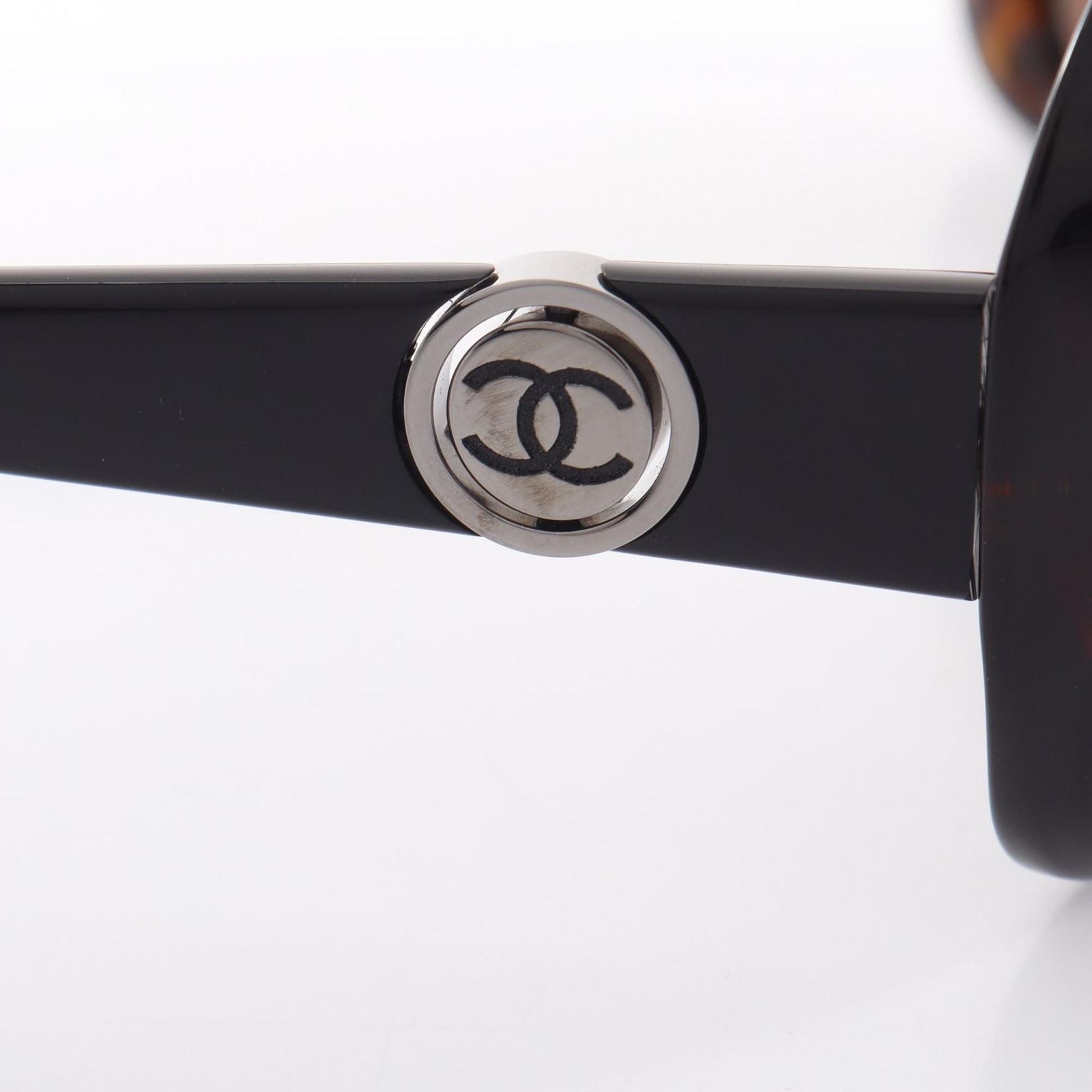 Chanel Sunglasses CC Logo Acetate Eyewear — view 9