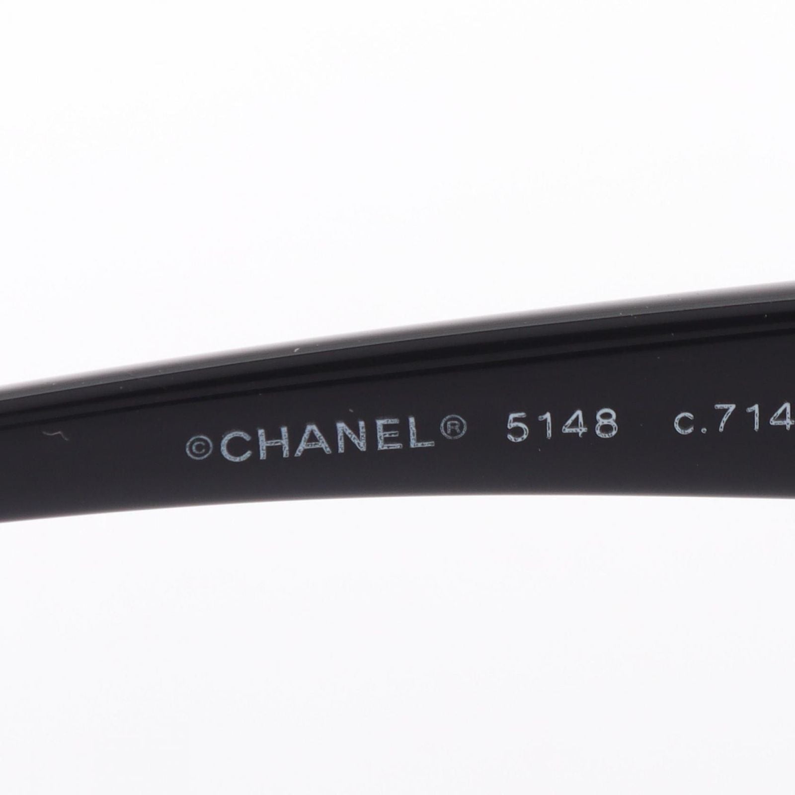 Chanel Sunglasses CC Logo Acetate Eyewear — view 4