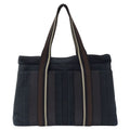 Hermes Tote Troca Horizontal MM Canvas Black