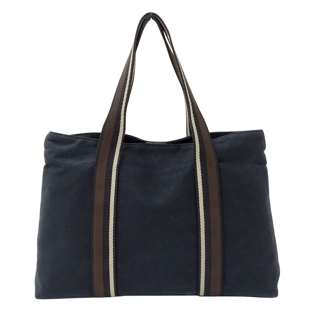 Hermes Tote Troca Horizontal MM Canvas Black — view 2