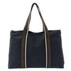 Hermes Tote Troca Horizontal MM Canvas Black — view 2