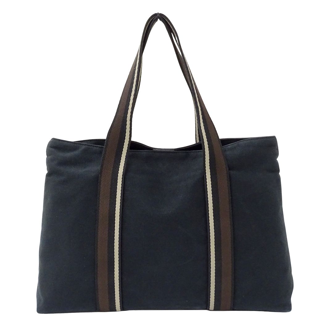 Hermes Tote Troca Horizontal MM Canvas Black — view 2