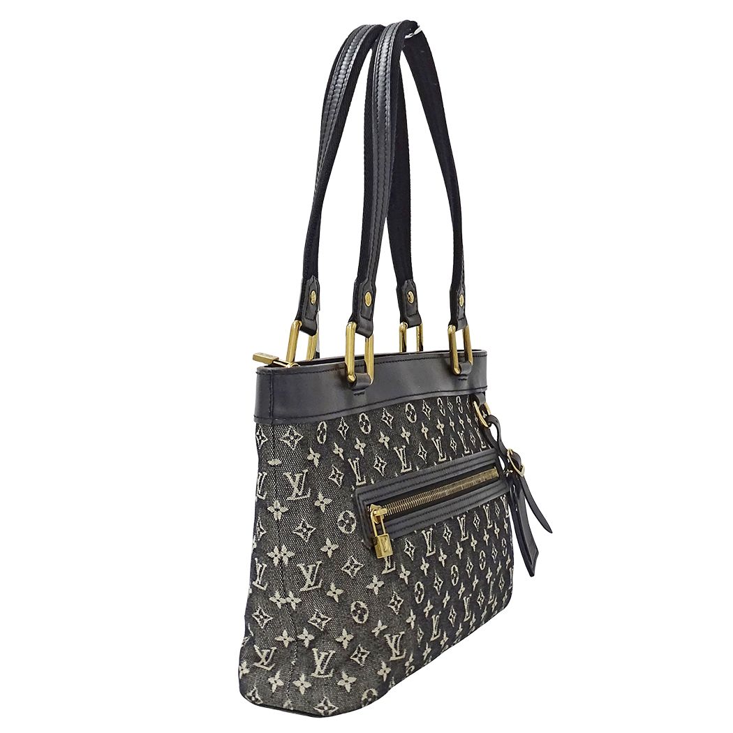 Louis Vuitton Bag Monogram Mini Handbag Lucille PM Noir Black — view 4